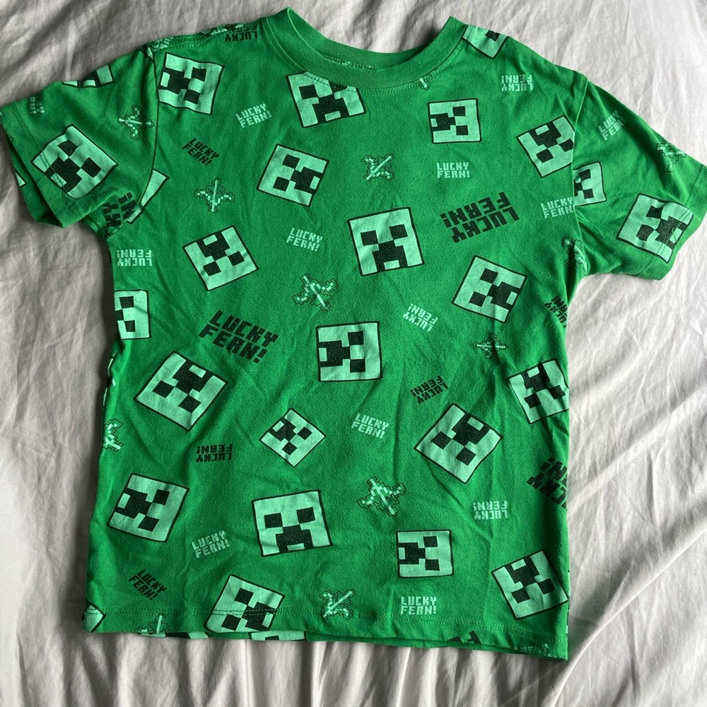 Target Green Creeper Kids T-Shirt